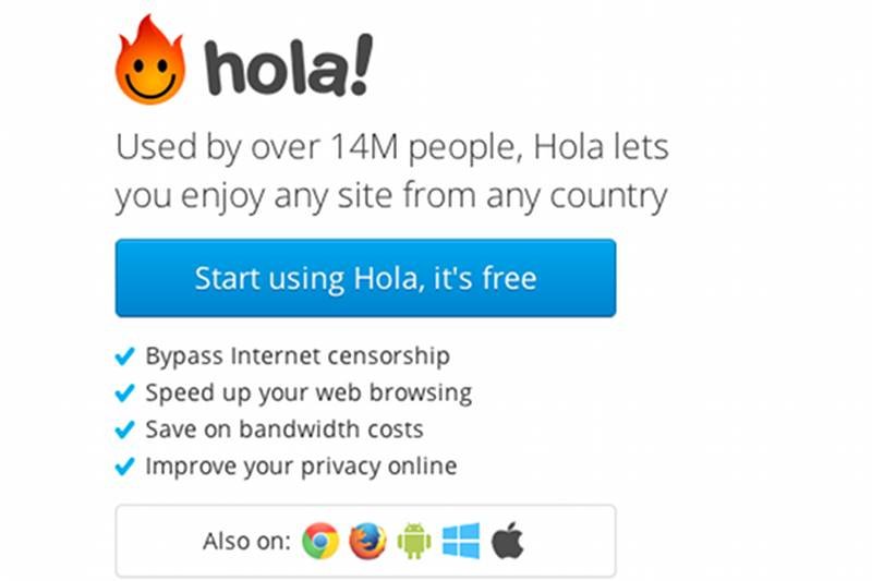Hola umożliwia internautom obejrzenia jakiejkolwiek treści na całym świecie