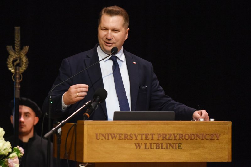 Czarnek krytykuje Unię Europejską. Minister Edukacji w Lublinie