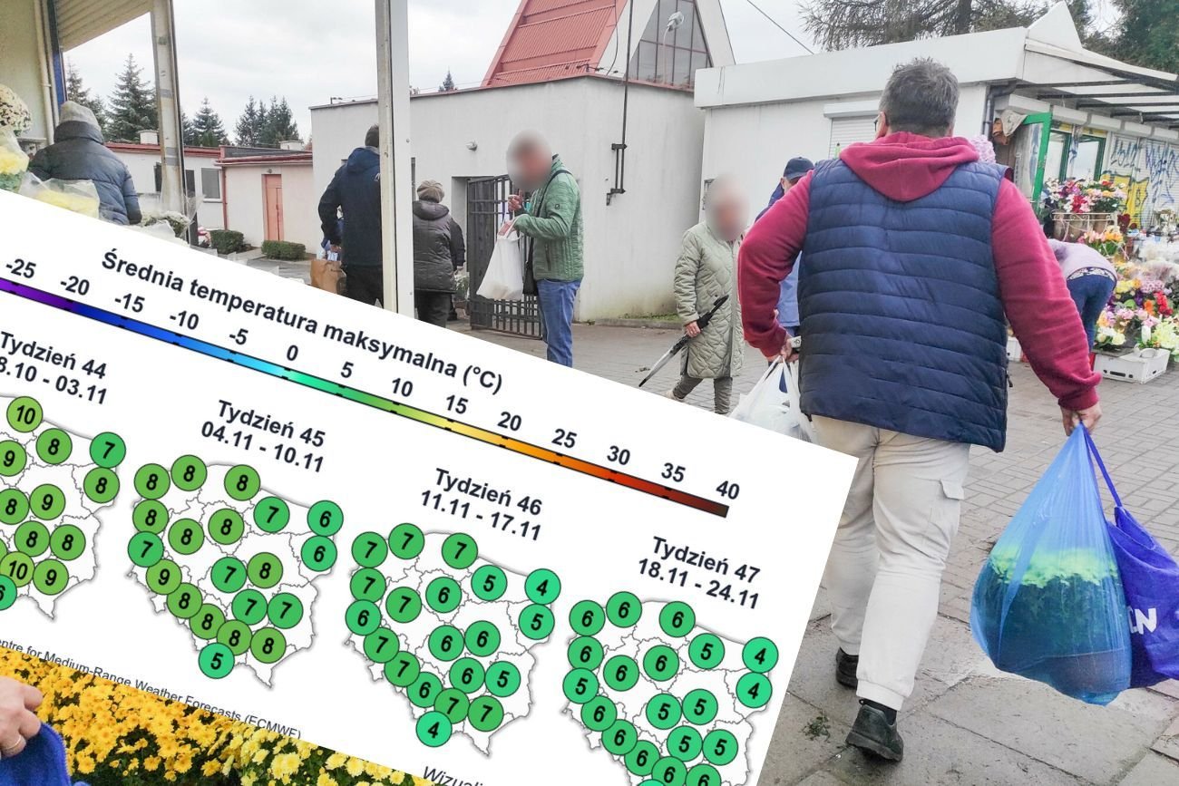 Są pierwsze prognozy na Wszystkich Święty i 11 listopada