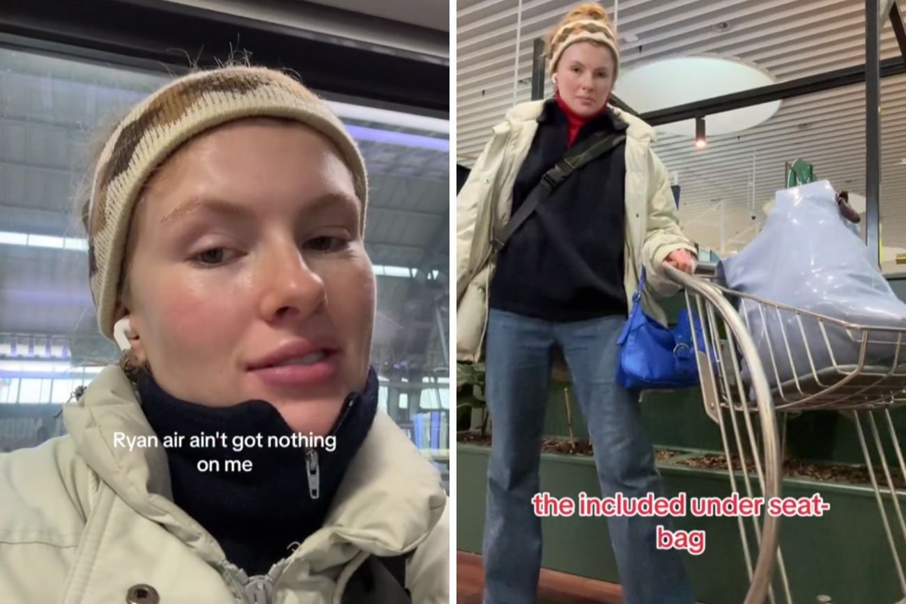 Nagrała filmik, jak oszukuje Ryanaira z bagażem. Przewoźnik skomentował