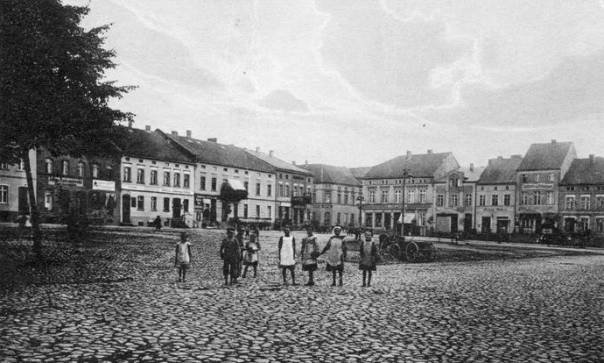 Rynek w Gilgenburgu, lata 30-te XX wieku