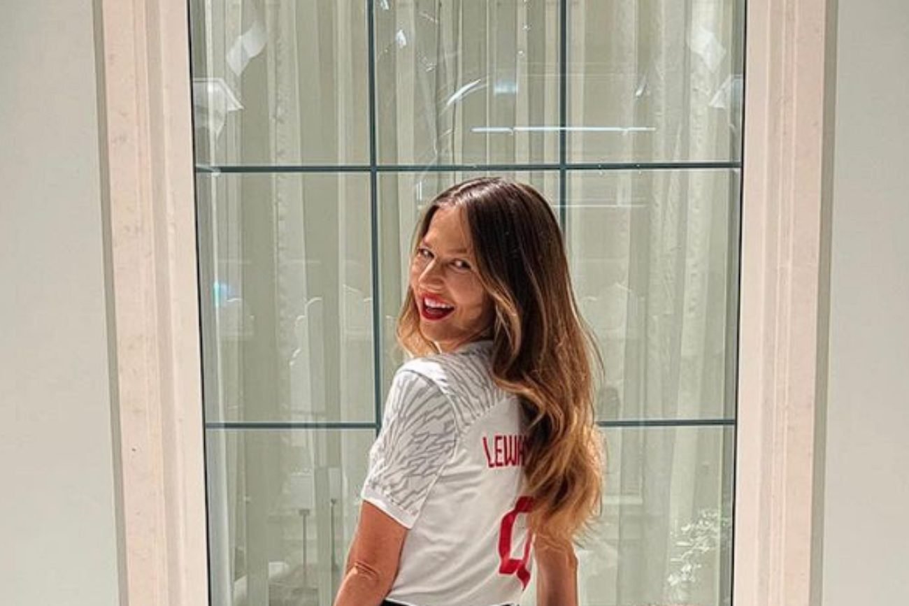 Anna Lewandowska wróciła do męża do Kataru.