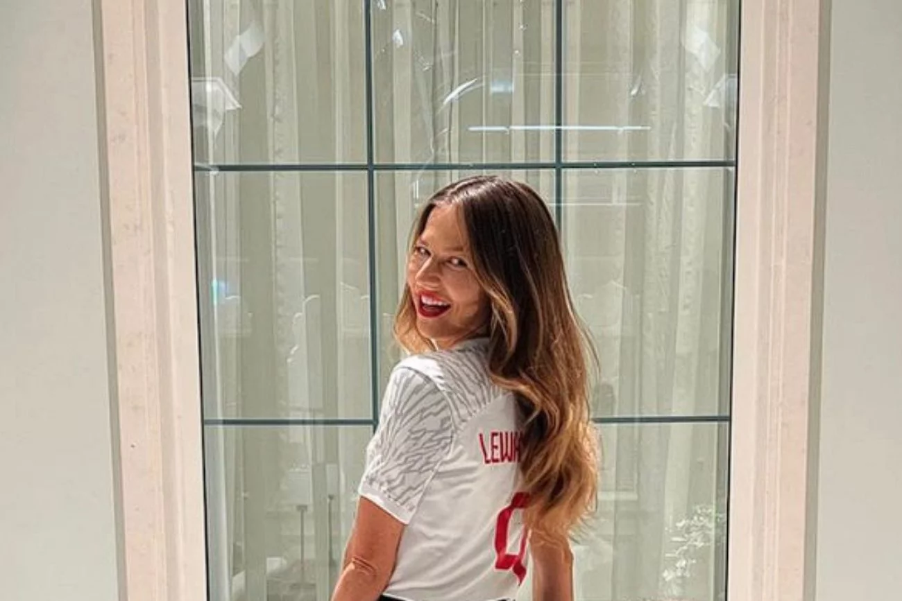 Anna Lewandowska wróciła do męża do Kataru.