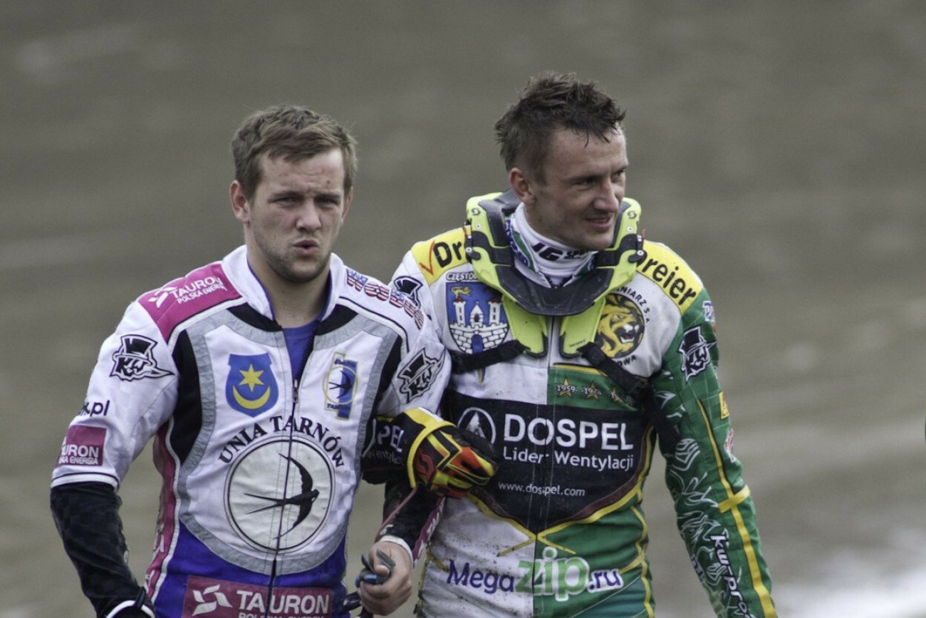Artiom (z lewej) i Grigorij Łagutowie od ponad dekady ścigają się na ligowych torach w Polsce. Teraz powalczą o złoto.