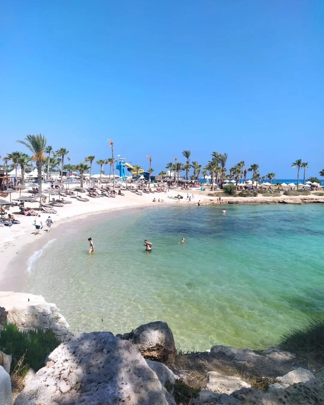 Plaża Nissi na Cyprze Plaża Nissi na Cyprze