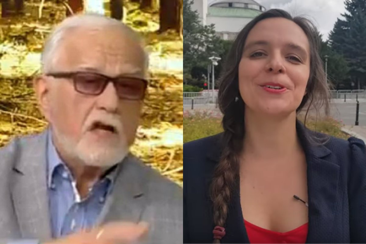 Jan Pietrzak nazwał Klaudię Jachirę w TVP Info "wynajętą zdzirą".