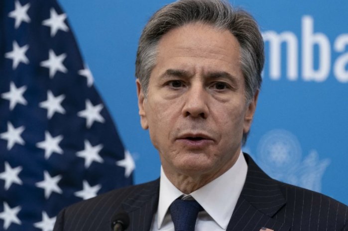 Sekretarz stanu USA mówi, że Rosja podjęła kroki w kierunku wojny.