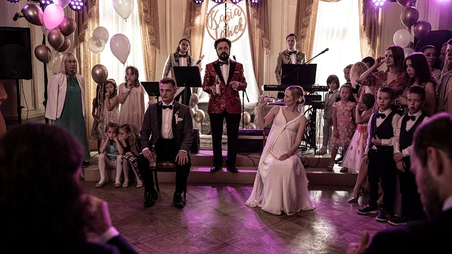Kadr z filmu Wojciecha Smarzowskiego "Wesele".