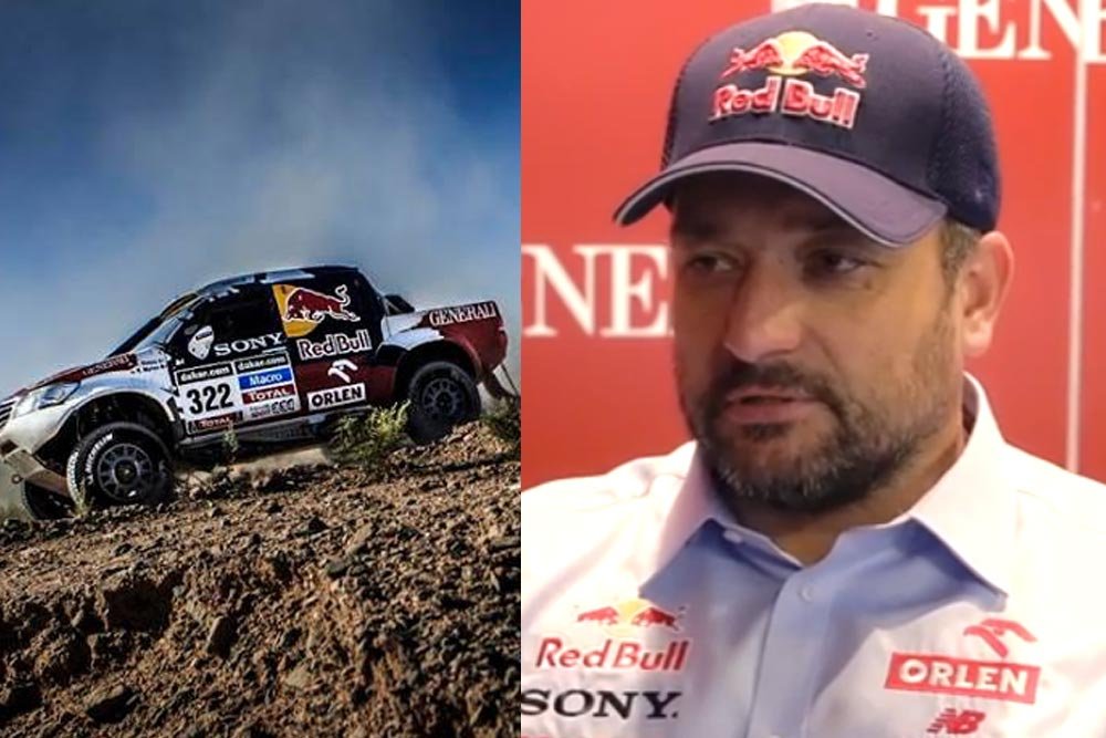 Rafał Marton - pilot Adama Małysza w Rajdzie Dakar