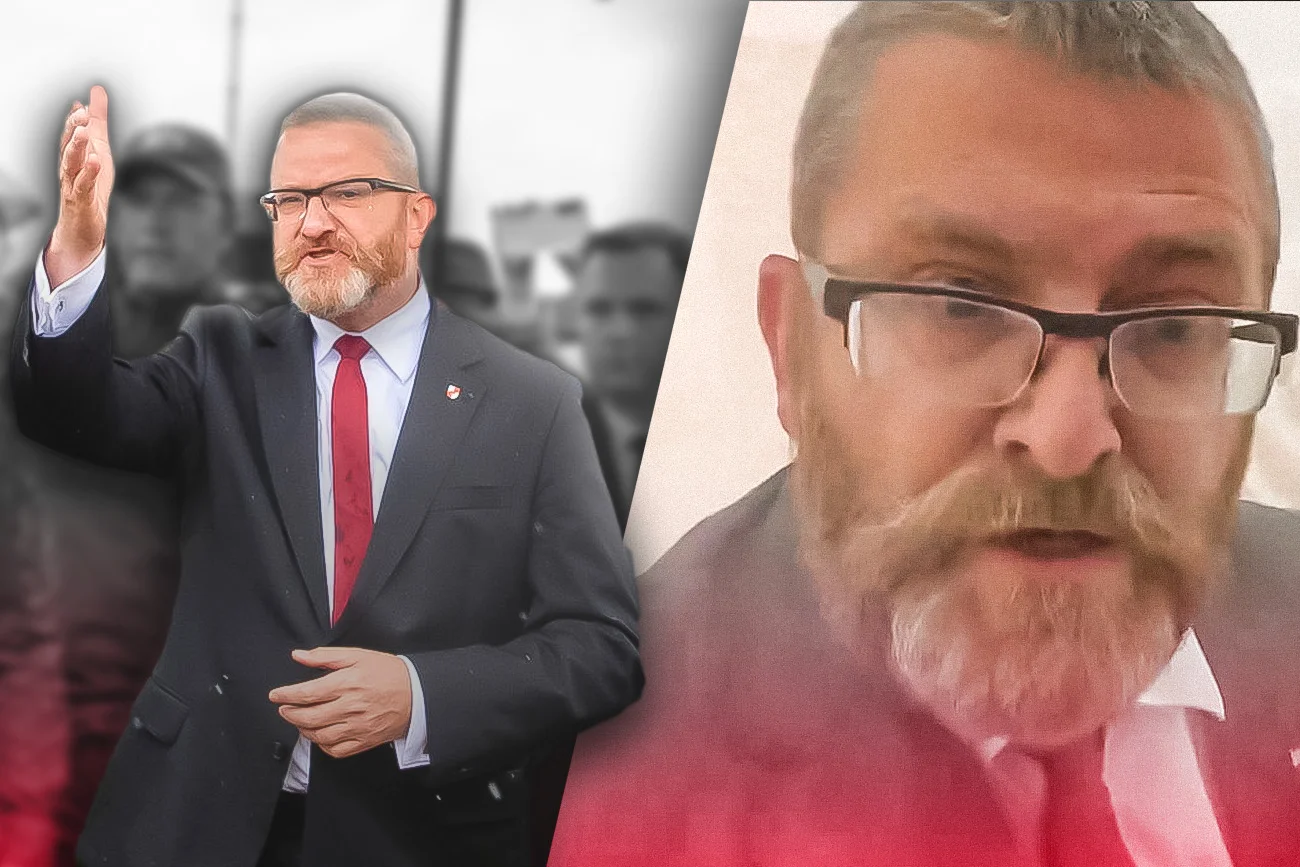Grzegorz Braun szerzy antysemityzm od lat. Jest bezkarny, choć polskie prawo zakazuje promowania faszyzmu i nazizmu. Prof. Jan Grabowski uważa, że polscy politycy po prostu przyzwalają na nienawiść wobec mniejszości. Grzegorz Braun szerzy antysemityzm od lat. Jest bezkarny, choć polskie prawo zakazuje promowania faszyzmu i nazizmu. Prof. Jan Grabowski uważa, że polscy politycy po prostu przyzwalają na nienawiść wobec mniejszości.