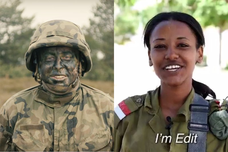 Najnowsza reklama Wojsk Obrony Terytorialnej to prawie idealna kopia spotu promocyjnego Sił Obronnych Izraela. Różnice między filmikami są naprawdę niewielkie.