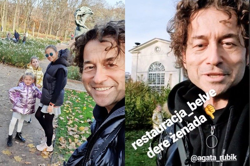 Piotr Rubik skrytykował warszawską restaurację za to, że wraz z córkami nie mogli w niej skorzystać z toalety.