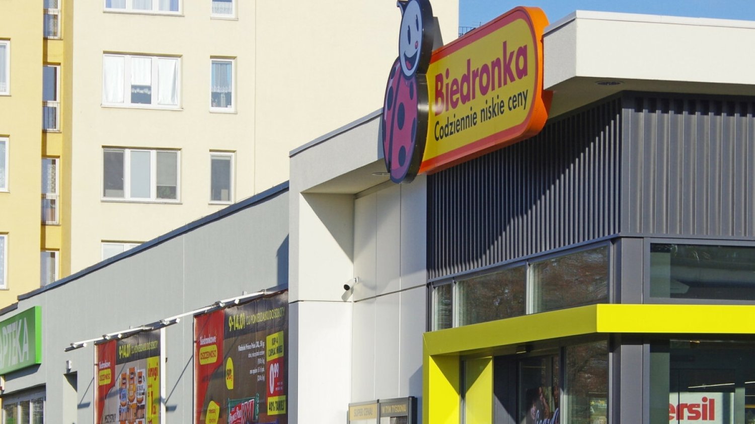 Biedronka w Warszawie.