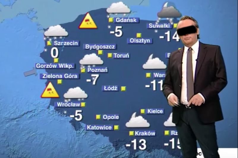 Gdy o aferze związanej z Jackiem S. zrobiło się głośno, TVP odsunęła go od obowiązków prezentera pogody.