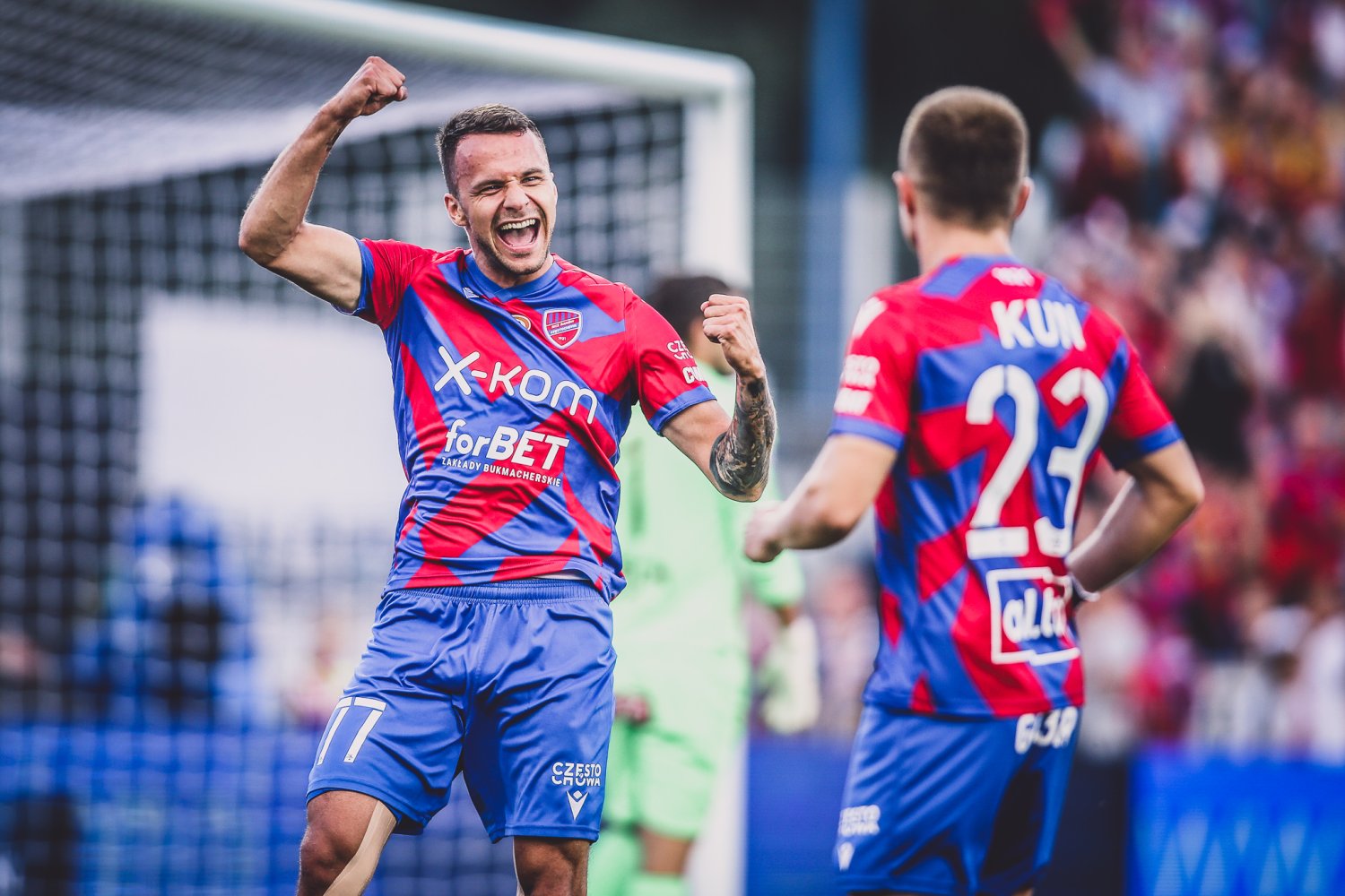 Raków Częstochowa zremisował z Lechem Poznań, choć prowadził już 2:0