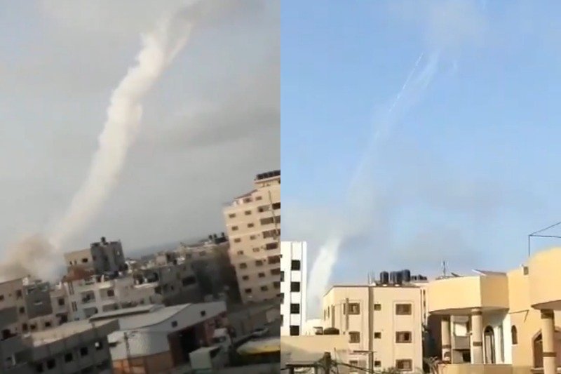 Hamas wystrzelił rakiety w kierunku Jerozolimy. Izrael odpowiada atakiem rakietowym na Strefę Gazy.