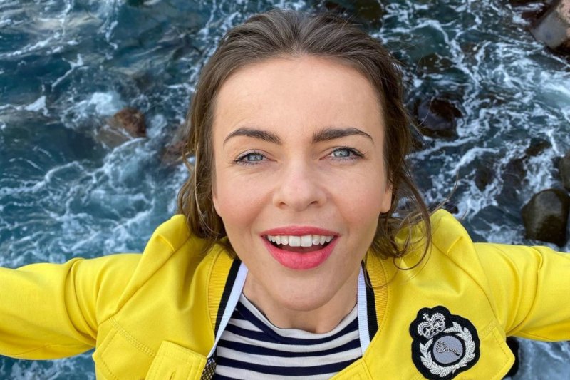 Edyta Herbuś topless na Maderze.