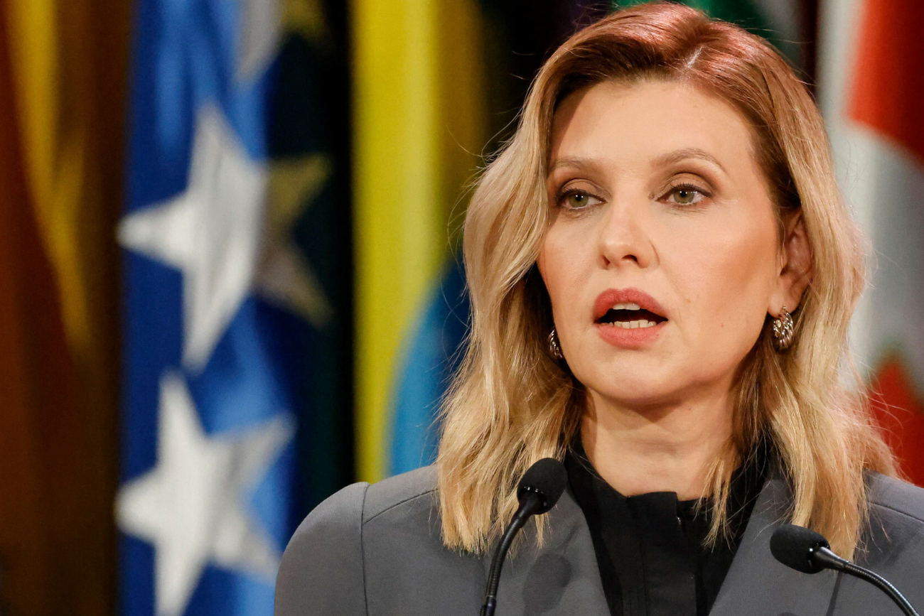 Ołena Zełenska ostrzega przed "śmiertelnym niebezpieczeństwem" dla Ukraińców