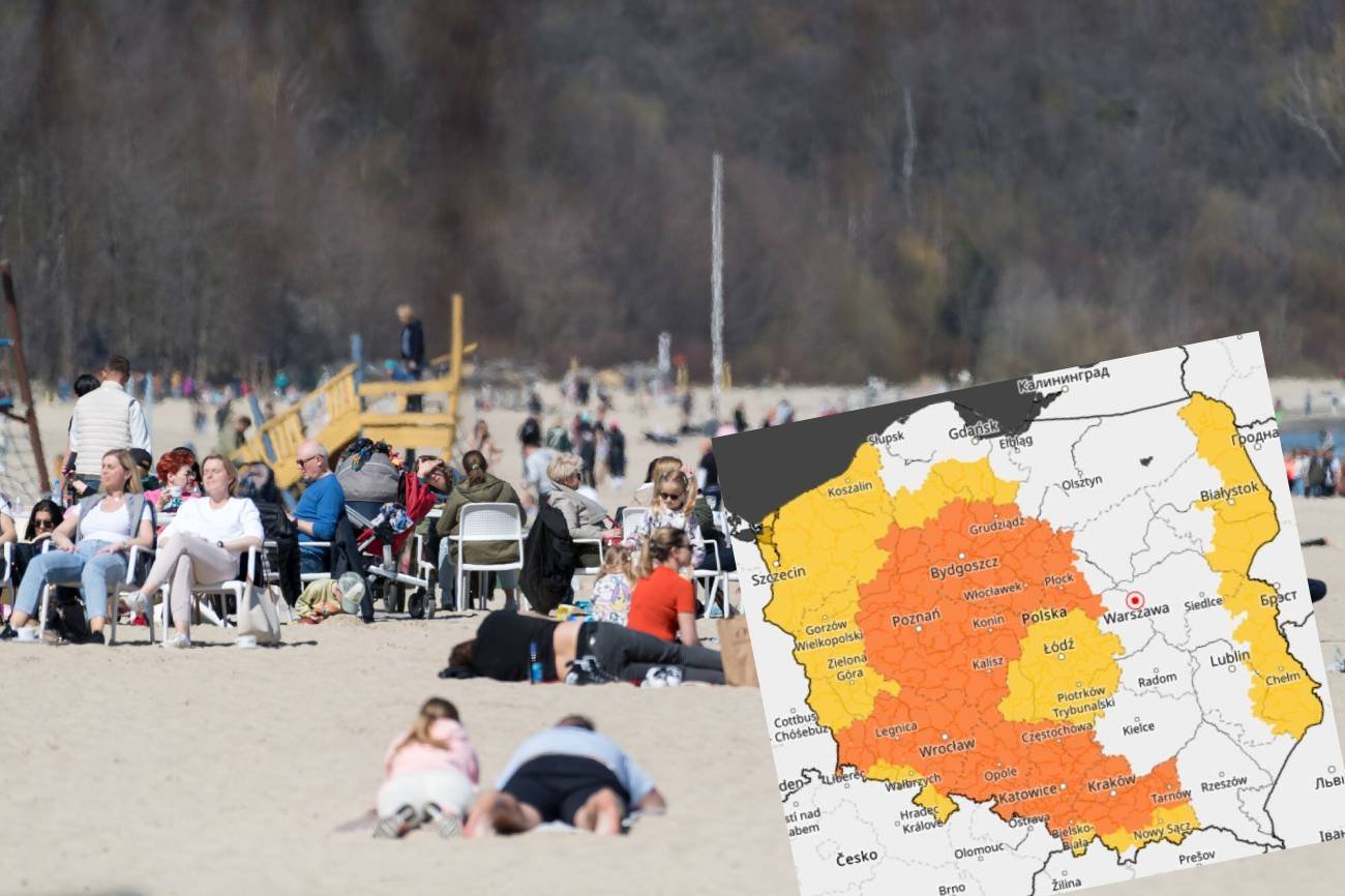 Pogoda na 20 czerwca: upał i burze. IMGW wydało ostrzeżenia I i II stopnia