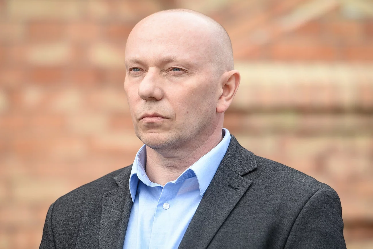 2020 rok. Generał Piotr Pytel, były szef SKW, podczas prezentacji ekspertów ds. obrony i bezpieczeństwa Polski Rafała Trzaskowskiego.