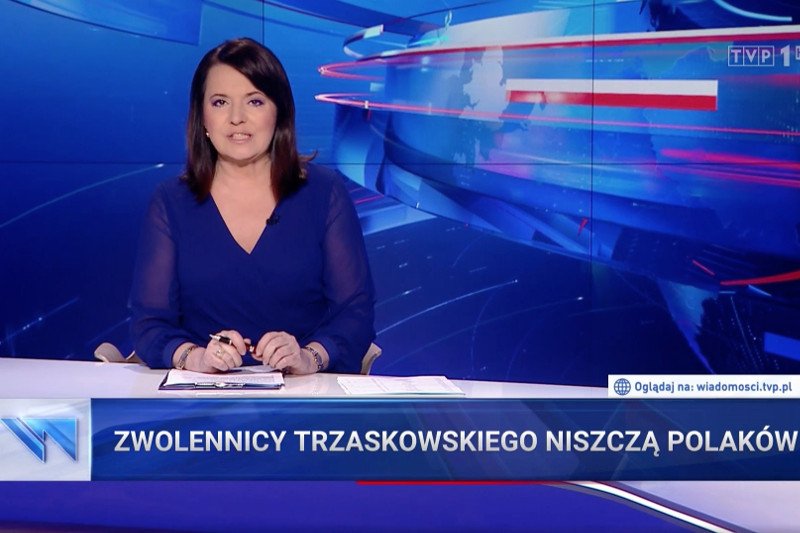 Pasek w "Wiadomościach": Zwolennicy Trzaskowskiego niszczą Polaków.
