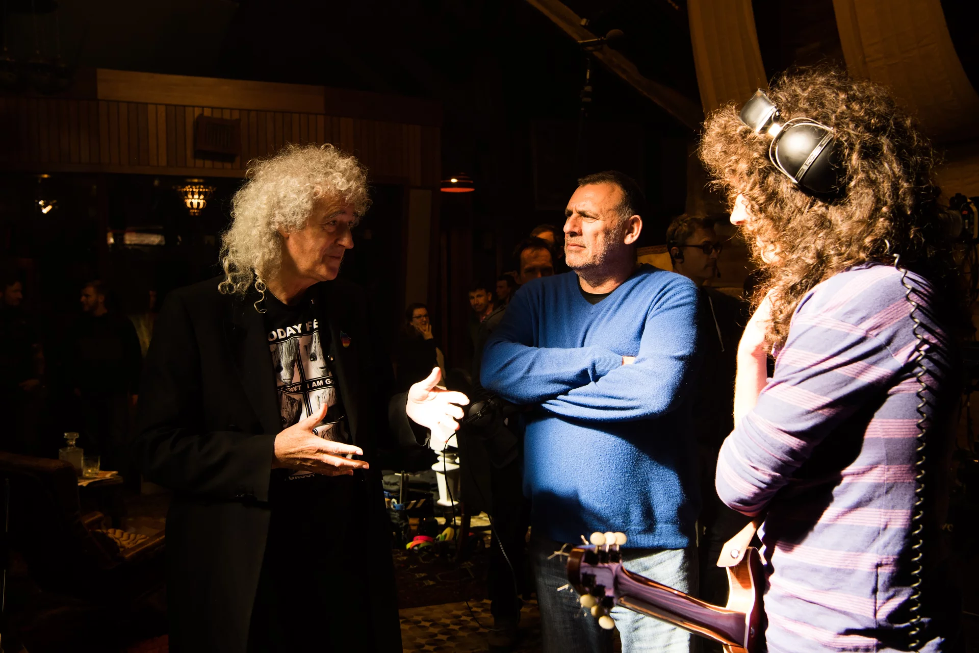 Brian May instruuje swój filmowy odpowiednik