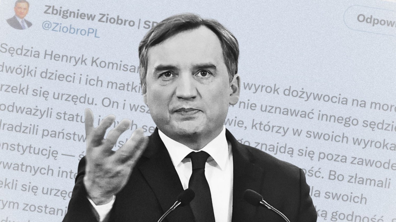 Wpis Ziobry rozgrzał internet do czerwoności. "Potwarz dla przyzwoitości"