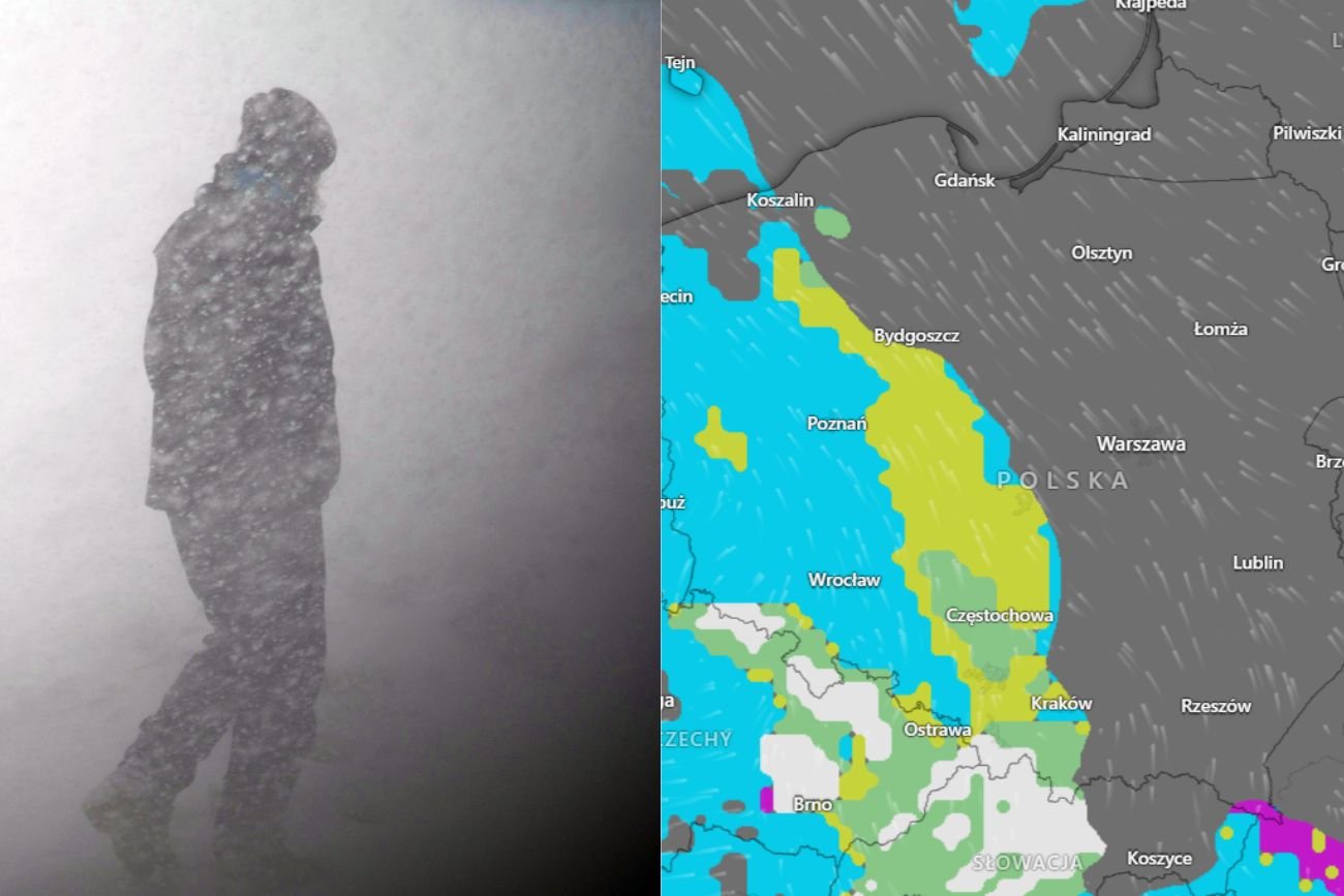 Niż Wilhelmine przyniesie nam spore opady śniegu Niż Wilhelmine przyniesie nam spore opady śniegu