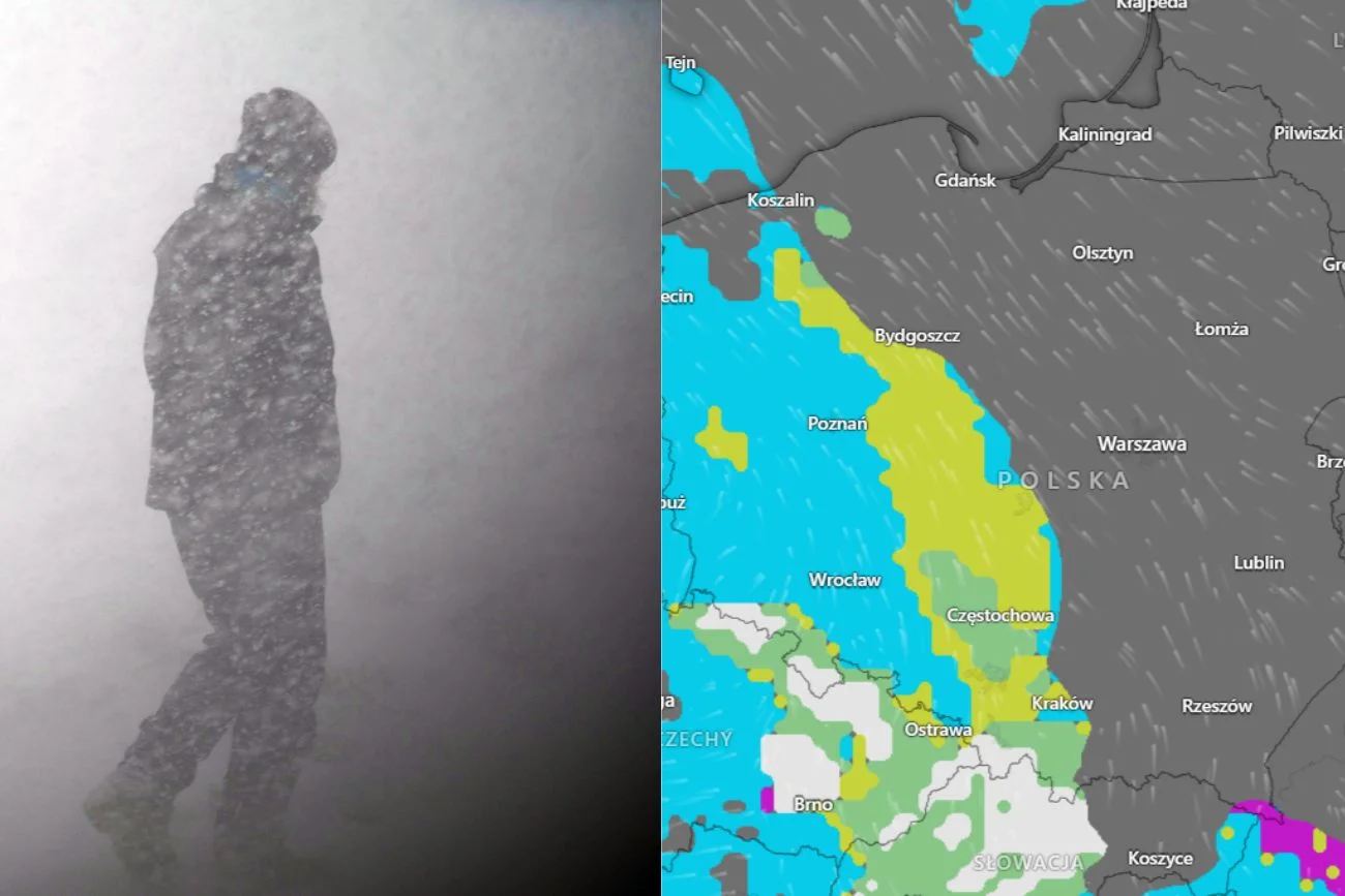 Niż Wilhelmine przyniesie nam spore opady śniegu Niż Wilhelmine przyniesie nam spore opady śniegu
