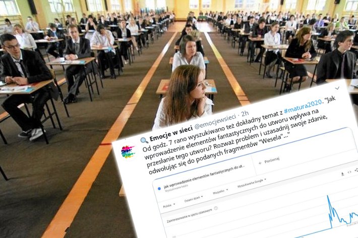 Wszystko wskazuje na to, że część uczniów znało temat rozprawki z polskiego przed startem egzaminu