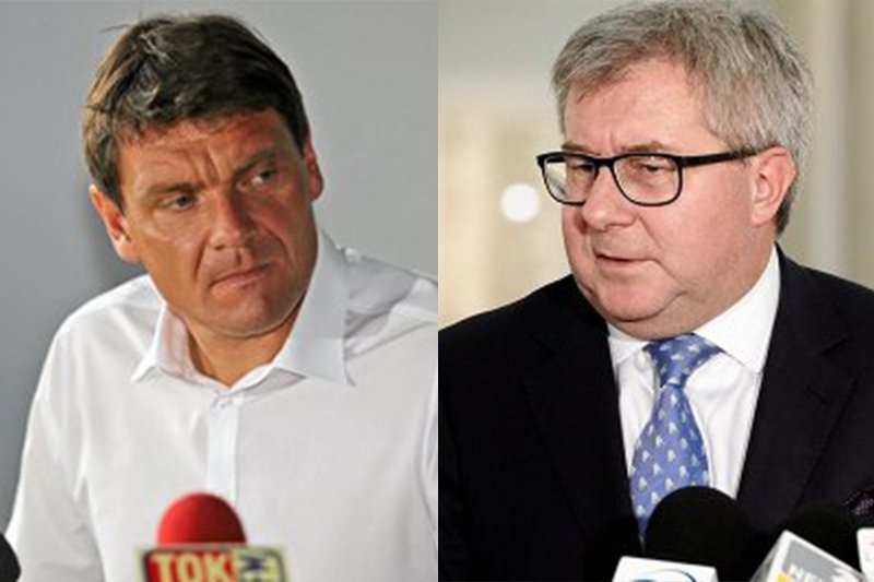 Adam Korol (z prawej) o kwalifikacjach Ryszarda Czarneckiego na szefa Polskiego Komitetu Olimpijskiego: – Nie ma żadnych.