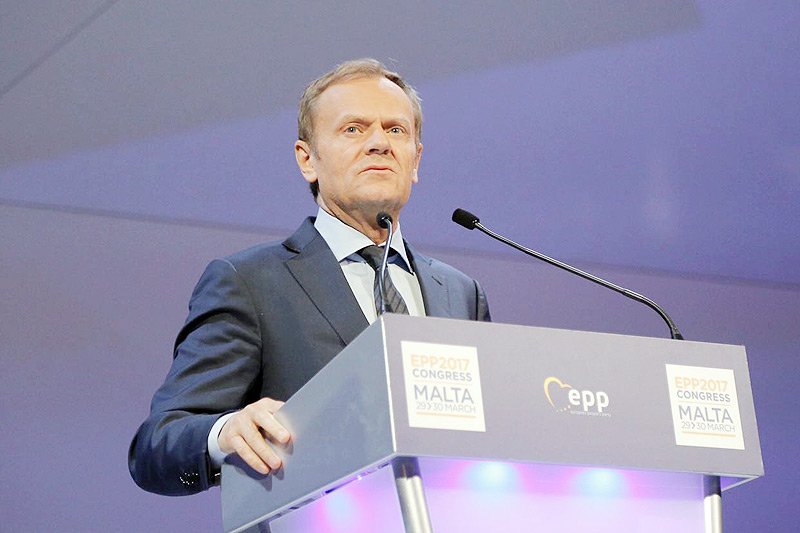 Przewodniczący Rady Europejskiej Donald Tusk wygłosił niezwykle płomienne i stanowcze przemówienie na kongresie Europejskiej Partii Ludowej, który trwa na Malcie.