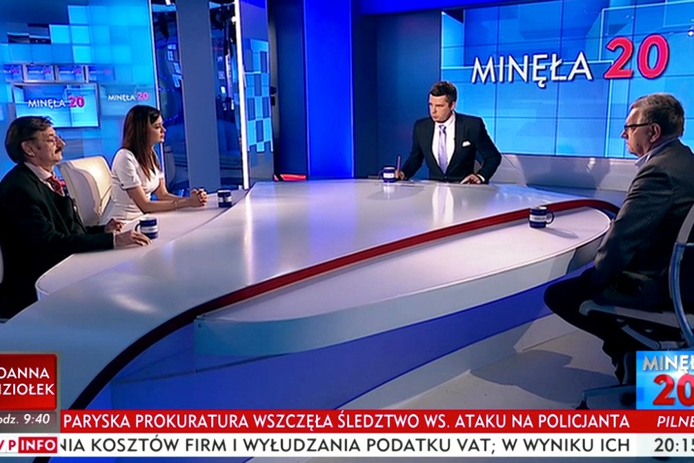 Dyskusja w studiu była bardzo burzliwa.