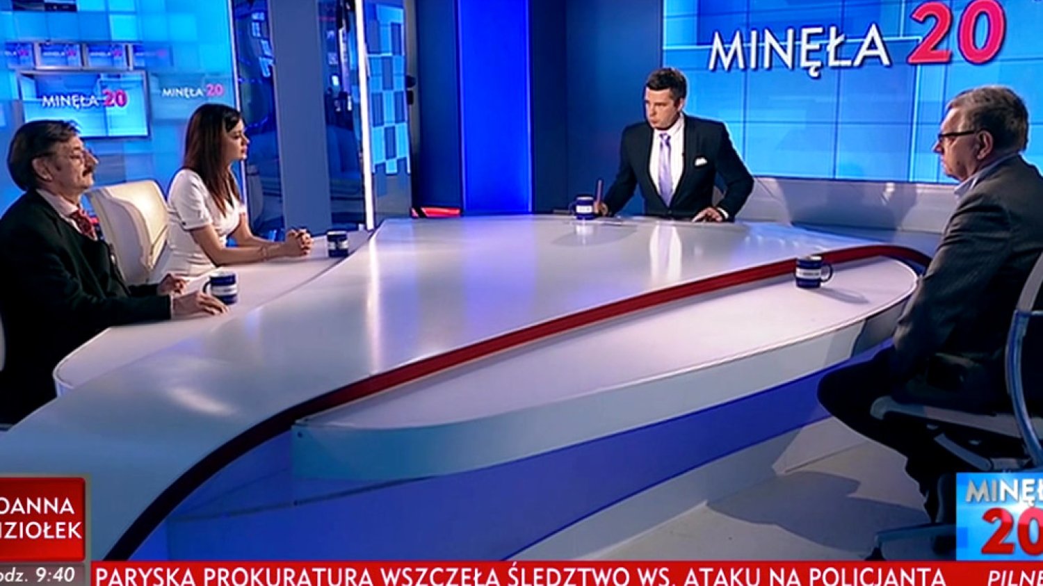 Dyskusja w studiu była bardzo burzliwa.