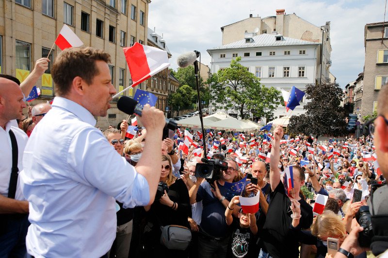 Trwa walka o Śląsk, uważany za polski "swing state". Mówi się też, że kto wygrywa Śląsk, wygrywa w całej Polsce.