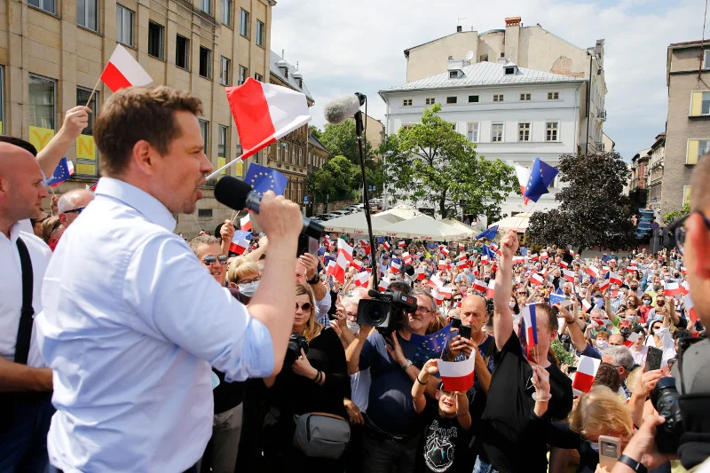 Trwa walka o Śląsk, uważany za polski "swing state". Mówi się też, że kto wygrywa Śląsk, wygrywa w całej Polsce.