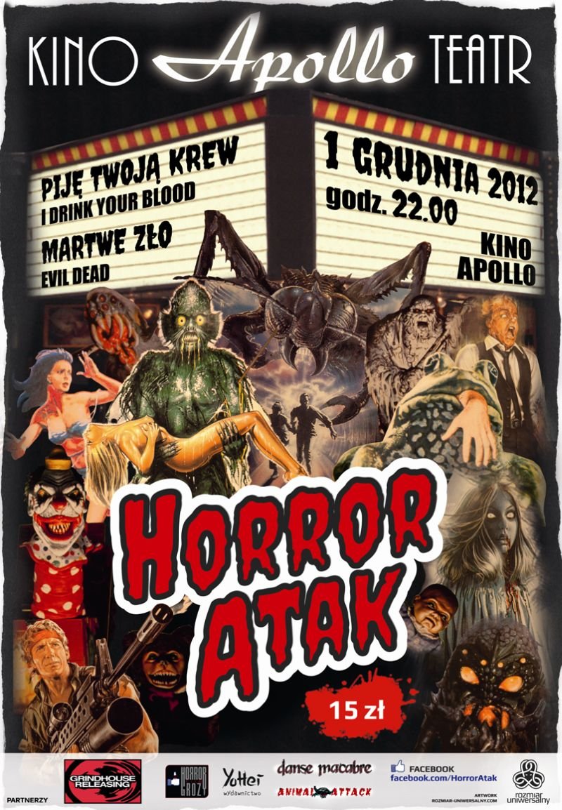 Plakat promocyjny pokazu