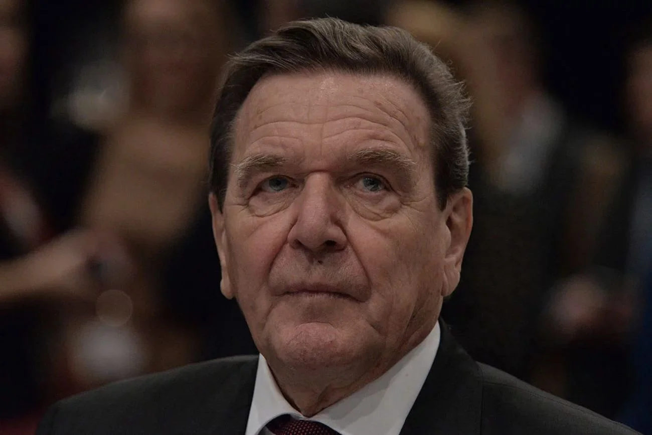Były kanclerz Gerhard Schröder.