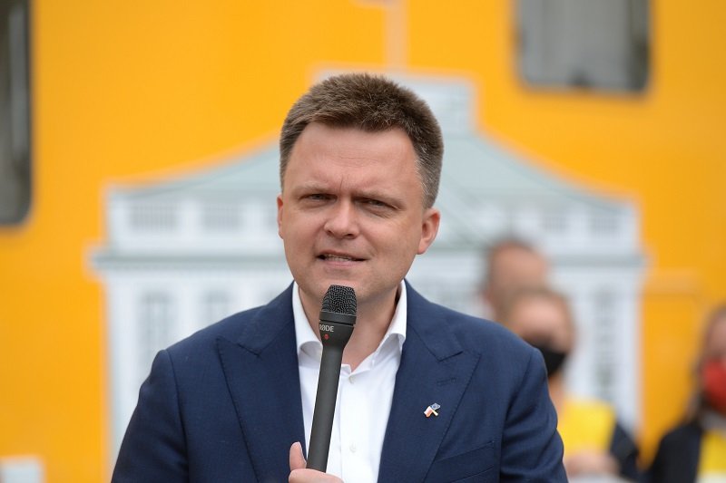 Szymon Hołownia skrytykował Andrzeja Dudę za to, że porzucił swój program.