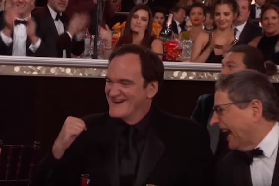 Quentin Tarantino wygrał już trzeciego w karierze Złotego Globa za scenariusz- wcześniej dostał nagrodę za "Pulp Fiction" i "Django"