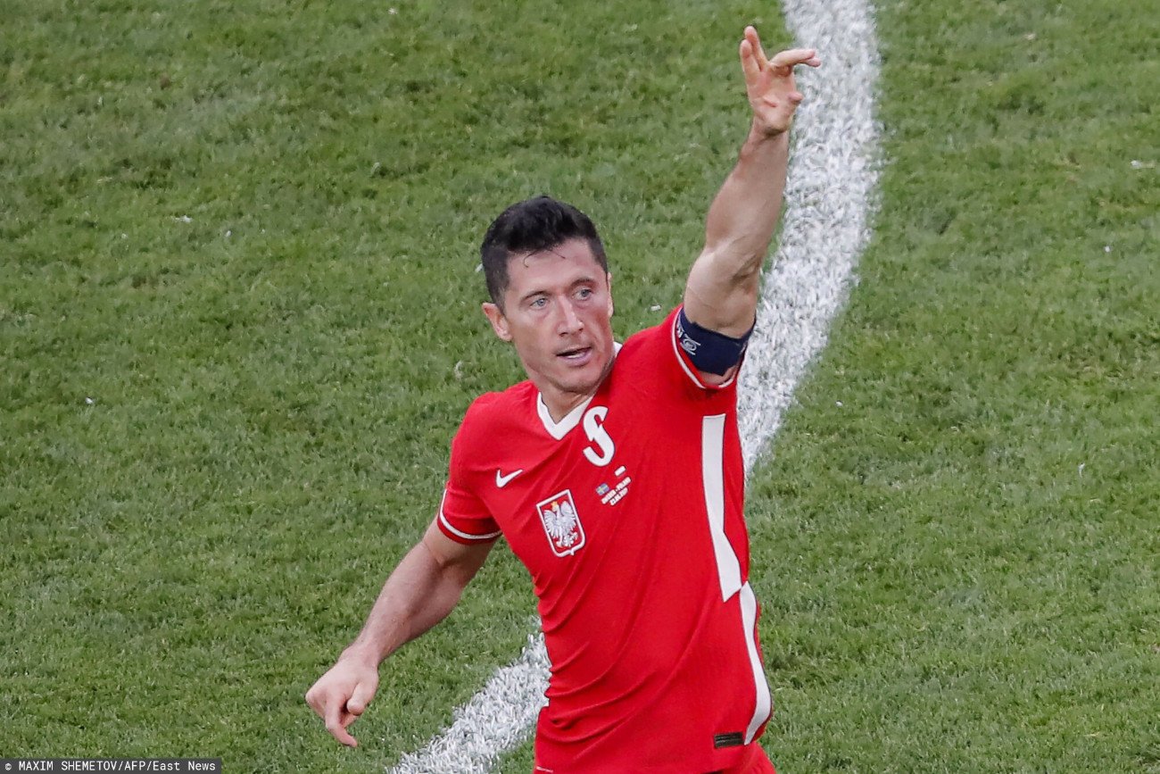 Robert Lewandowski strzelcem kontaktowego gola dla Polski.