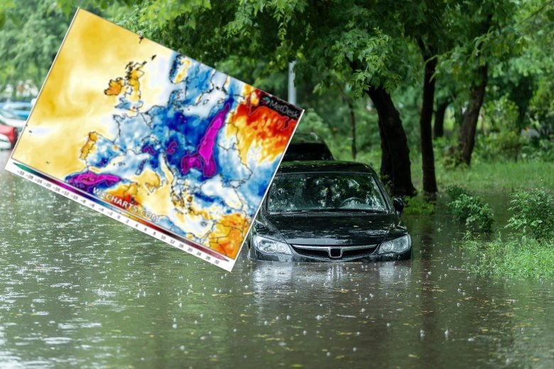 Lokalnie mogą wystąpić podtopienia.