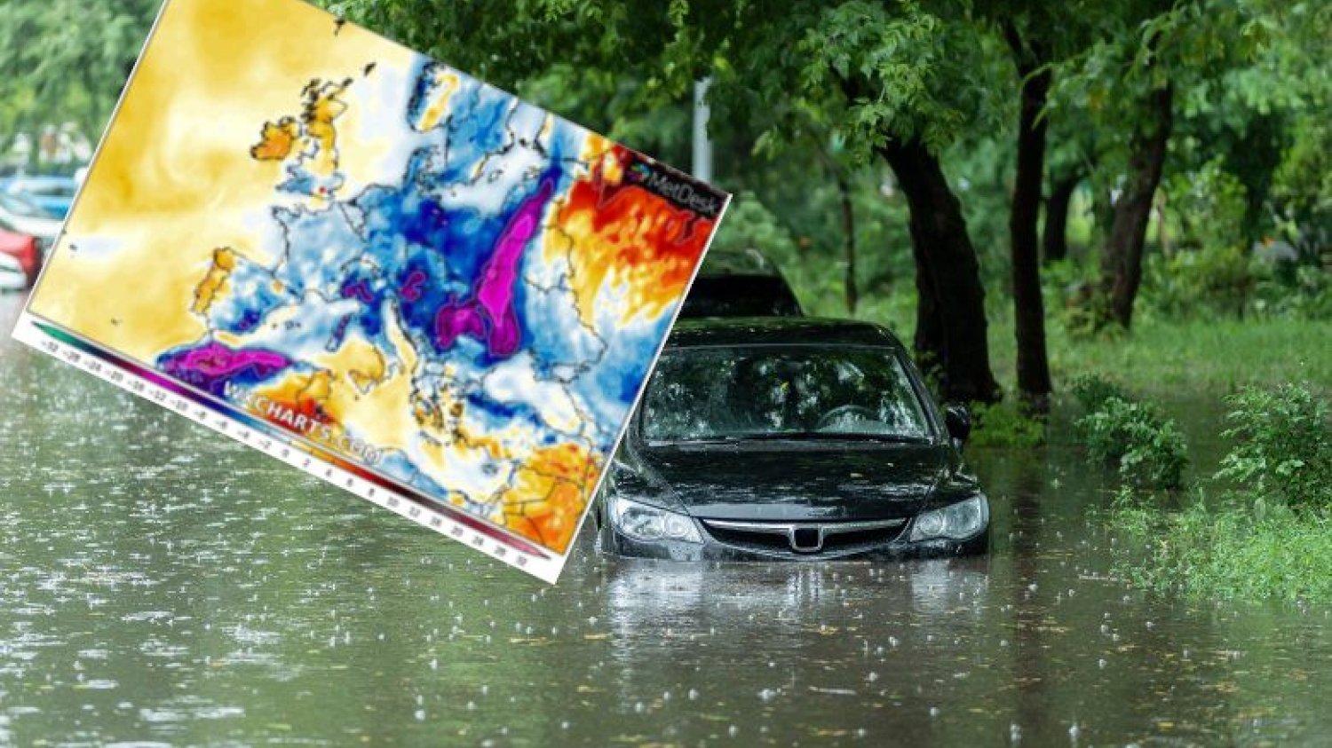 Lokalnie mogą wystąpić podtopienia.