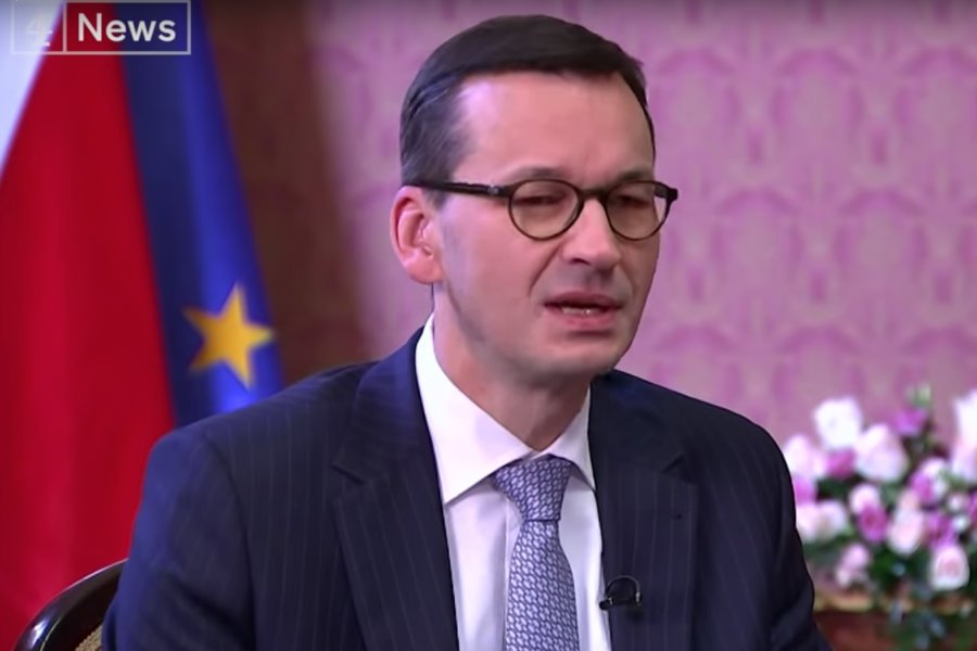 Mateusz Morawiecki zaatakował Unię Europejską w rozmowie z brytyjską stacją Channel 4 News. Bronił też pisowskich reform sądownictwa.