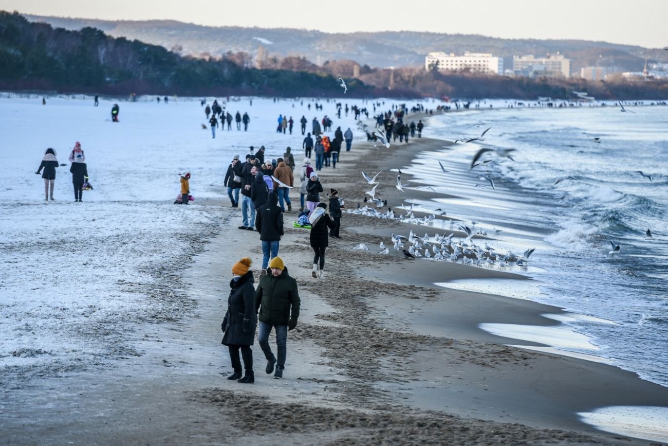 Niemcy coraz chętniej spędzają święta nad polskim morzem