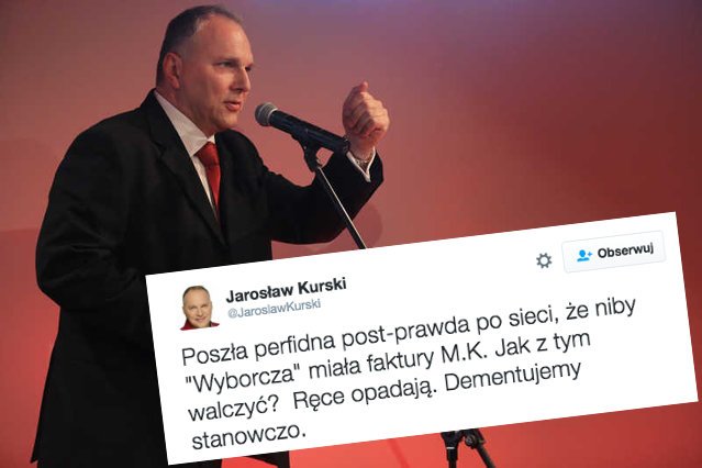 Jarosław Kurski stanowczo dementuje plotki i spekulacje.