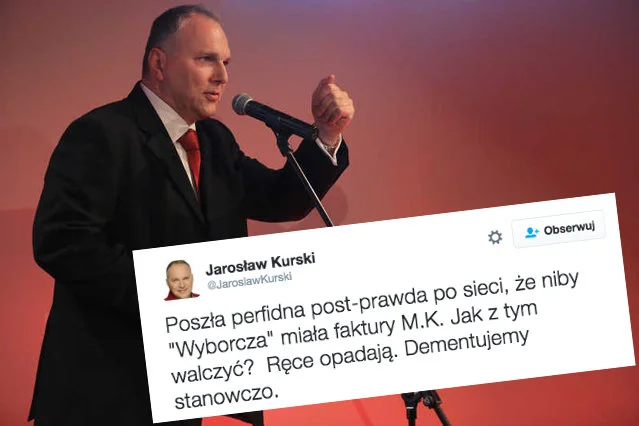 Jarosław Kurski stanowczo dementuje plotki i spekulacje.