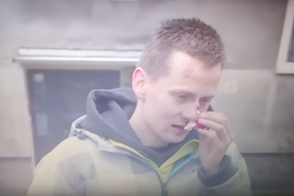 Trudny debiut. Aktor Jacek Międlar na planie serialu "Policjantki i Policjanci" . Będą nagrody?