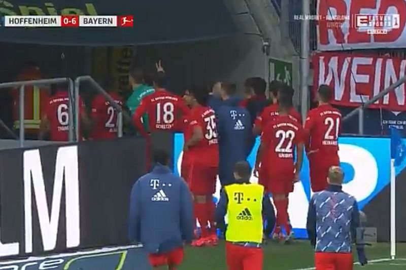 Piłkarze Bayernu Monachium i TSG Hoffenheim zrobili coś niezwykłego.
