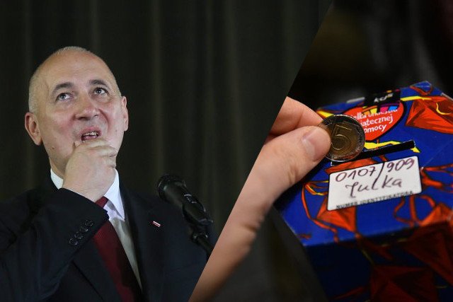 W myśl nowych przepisów Joachim Brudziński będzie mógł arbitralnie zdecydować, czy można zbierać pieniądze na WOŚP czy nie.